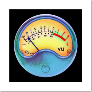 VU meter classic Posters and Art